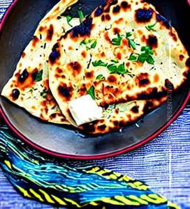 Paneer Stuffed Naan