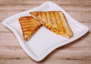 Cheese corn sandwich