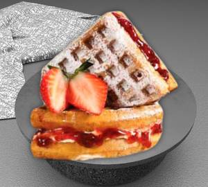 Spl Strawberry Belgian Waffle
