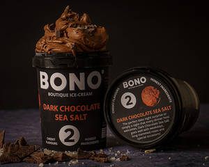 Dark Chocolate Sea Salt Ice Cream [125 Ml]
