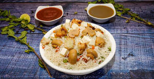 Veg Schezwan Fried Rice with Veg Manchurian