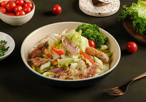 Non Veg Greek Salad