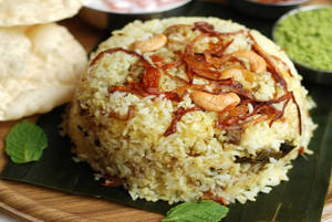 10single Pc Chicken Biriyani +10lime