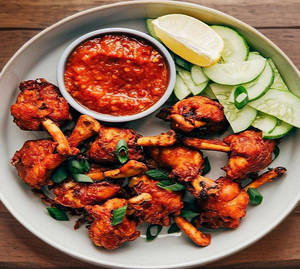 Schezwan Chicken Lollipop