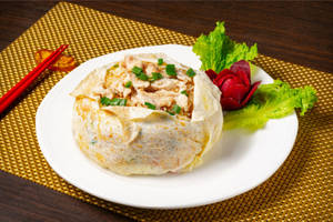 Non-veg Omu Rice