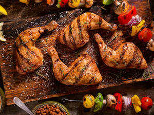 Chicken leg kabab [3 pieces]