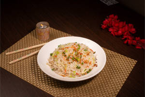 Veg Burnt Garlic Rice