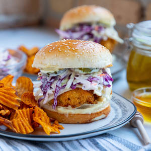 Fried Chicken Burger