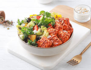 Paneer Peri Peri Keto Bowl [47g - High Protein]