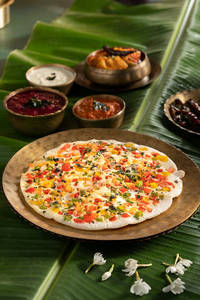 Mix Veg Uttapam ( Without Onion & Garlic)