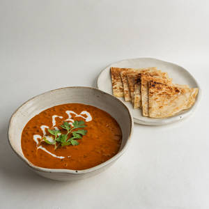 Dal Makhani With Keral Paratha