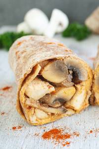 Mushroom Wrap