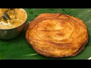 Poricha Parotta (1Pcs) With Non-Veg Gravy