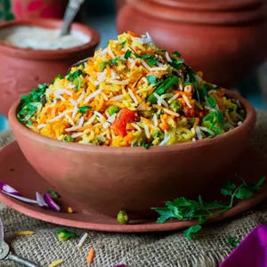 Veg Hyderabadi Biryani