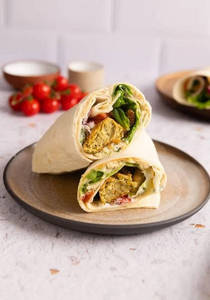 Falafel Veg Wrap [Khuboos]