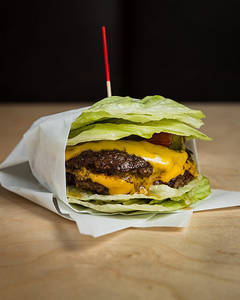 Low Carb Bunless Beef Burger