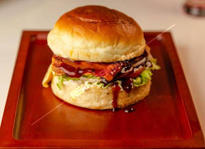 BBQ Chicken Burger