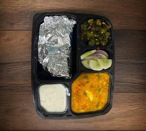 Dal Tadka & Bhindi Fry Meal                                                   