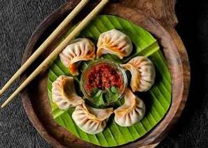 Mushroom Peri Peri Momos