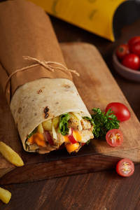 Wrap A Loop Special Chicken Shawarma