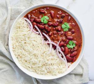 Rajma with rice
