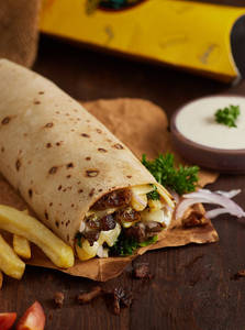 Beef Full Meat Lebanese Shawarma
