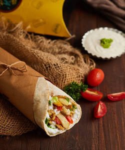 Chicken Arabic Shawarma