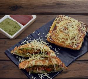 Butter cheese toast sandwich