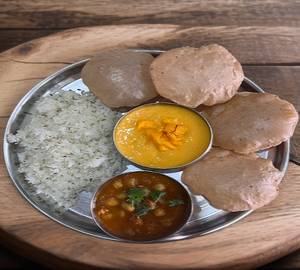Saturday Special - Jira Rice,Chole Puri, And Aam Ras