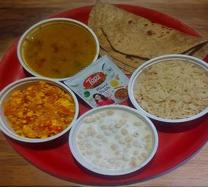 Paneer Bhurji Thali