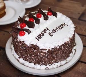 Black Forest Cake  Eggless cake