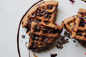 Brownie Waffel Full