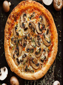 Wild Mushroom White Sauce [Thin Crust]