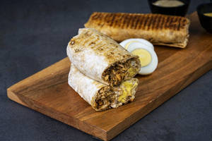 Egg Shawarma With Charcoal Chicken