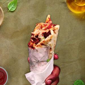 Hot & spicy chicken shawarma