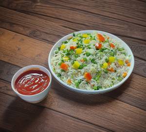 Ginger Capsicum Fried Rice