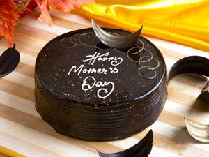 Mother's Day Chocolate Truffle Cake [Eggless]