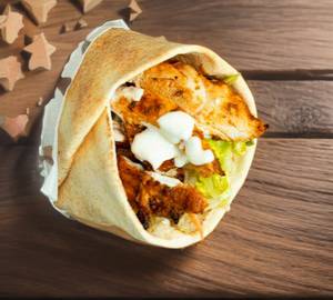 Tandoori chicken shawarma