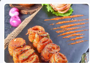 Soya Champ Achari Tikka
