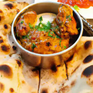 Port Kaleji With 1 Butter Naan