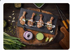 Stuffed Tangri Chicken Kebab (4pcs)