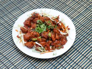 Mushroom manchurian
