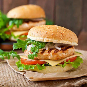 Grilled Chicken Burger