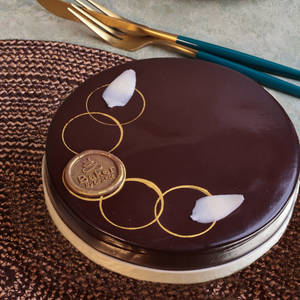 Belgian Chocolate Truffle Cake