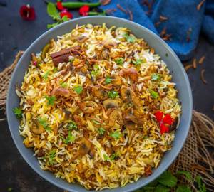 Mushroom Biryani
