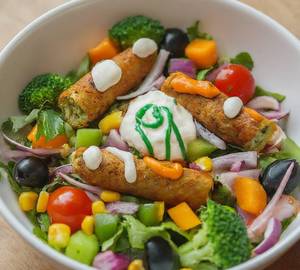 Veg Seekh Salad