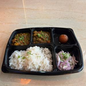 Maharashtrian Rice  Meal Veg