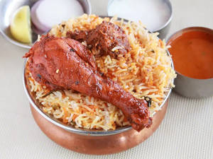 Mini Chicken Dum Biryani