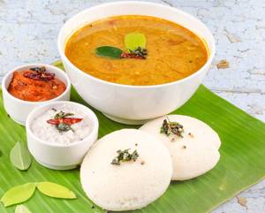 Idli Sambar [2 Pieces]