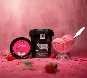Round Tub Strawberry (1000ml)